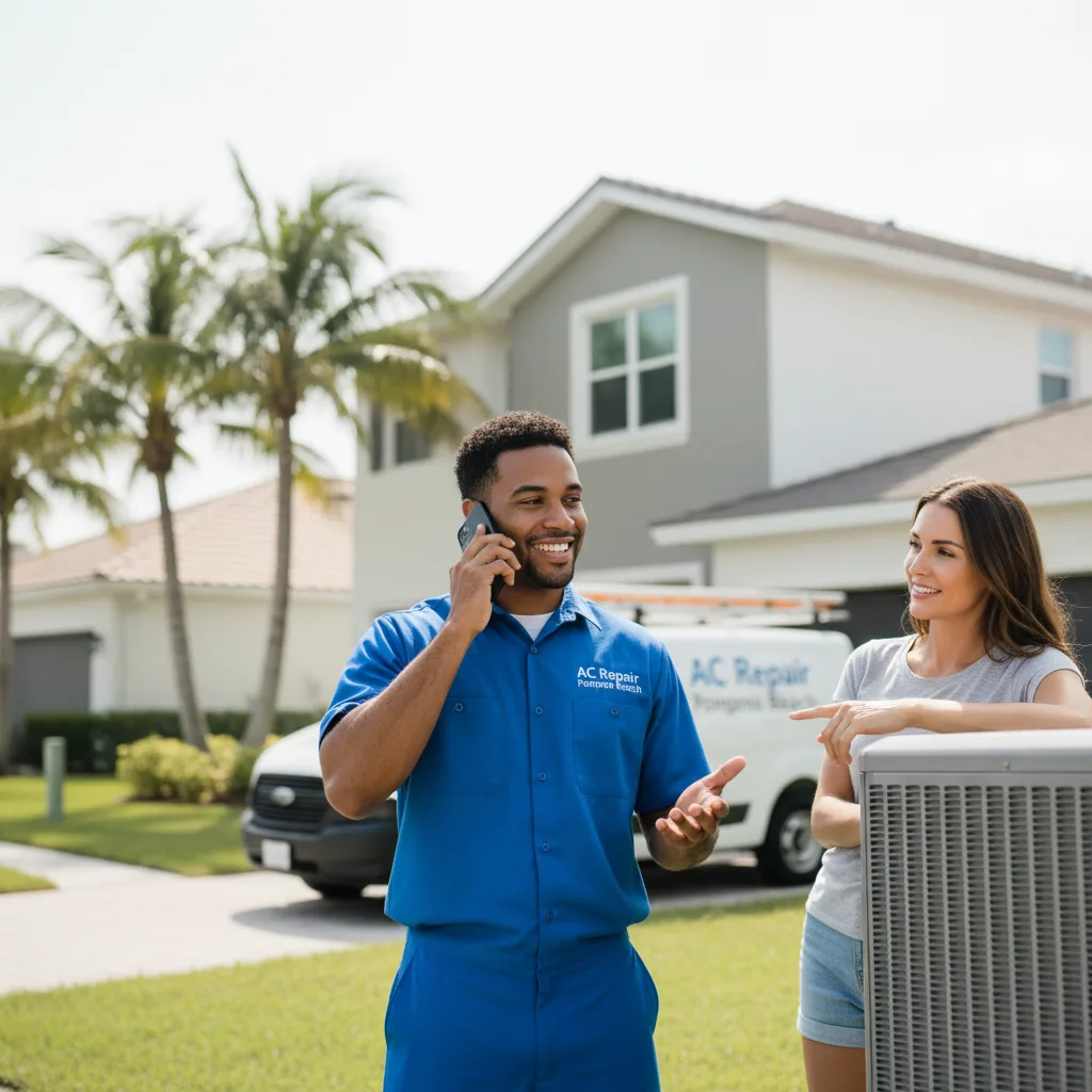 AC Repair Pompano Beach customer support in Nash